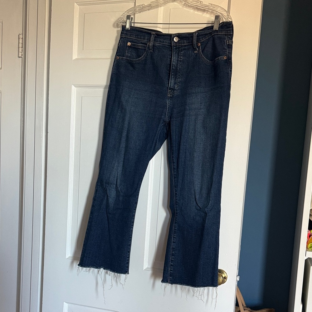 Gap Dark Blue Women’s kick flair Jeans